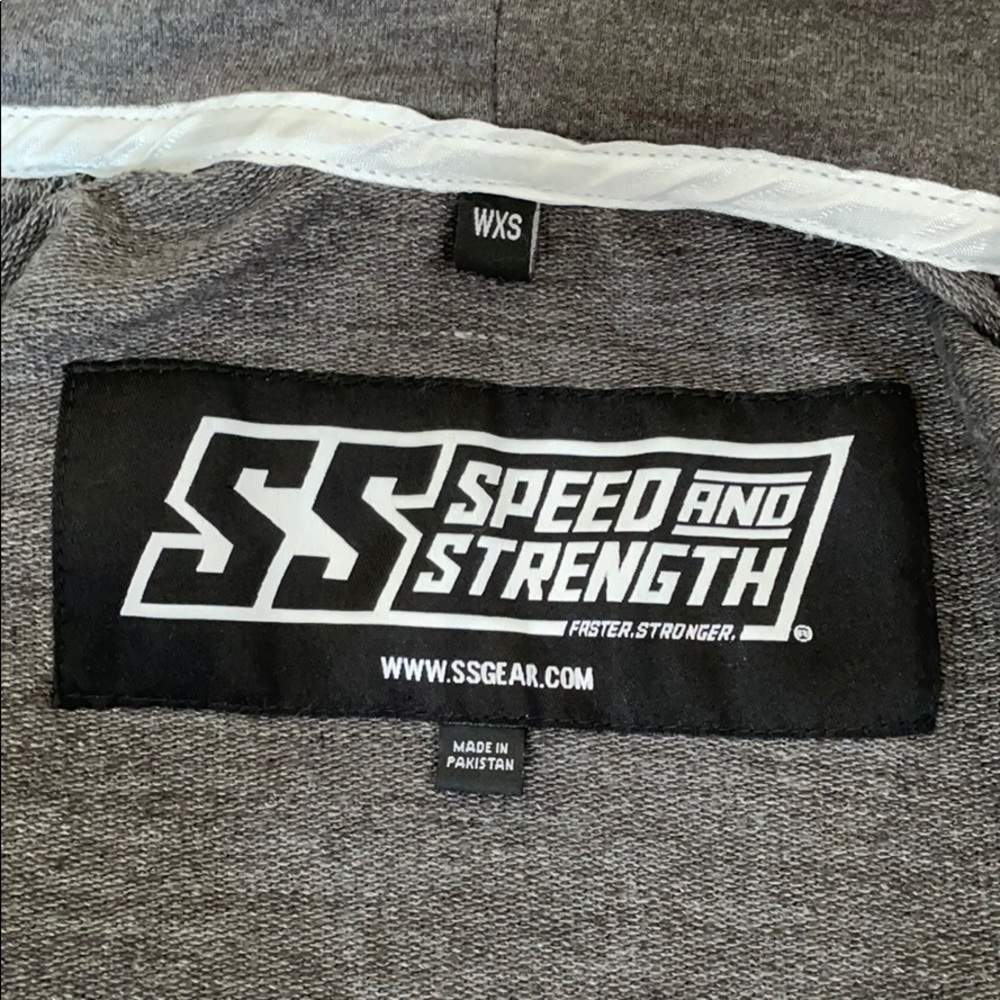 Speed and Strength full zip hooded vest jacket WXS - Picture 12 of 14